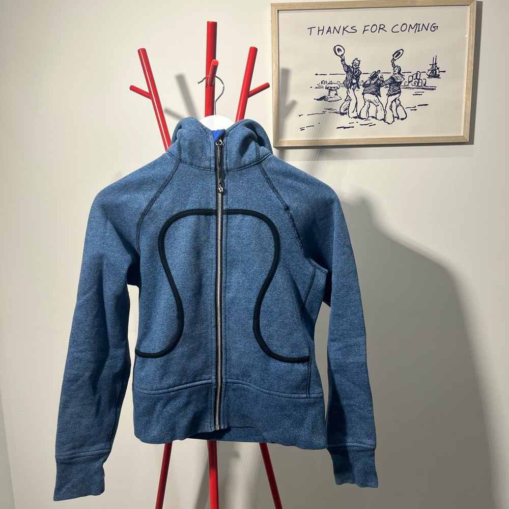 Limited Edition Lululemon Skull Blue hoodie - 6